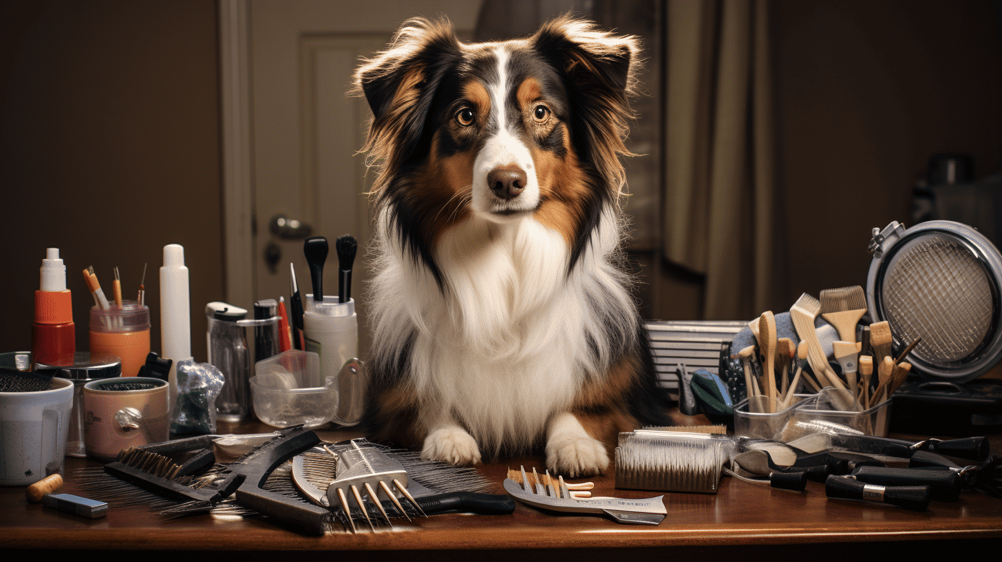 Aussie Shepherd Grooming Tools